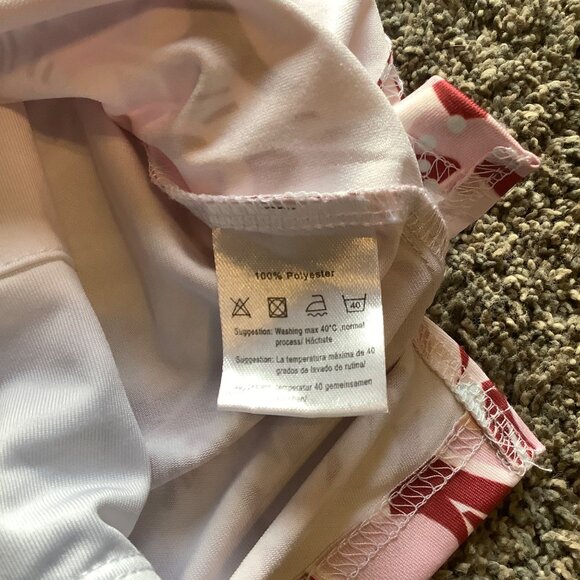 Ekouaer Floral Print Athletic Skort Built-In Shorts Women Size Medium Pockets - Picture 5 of 10